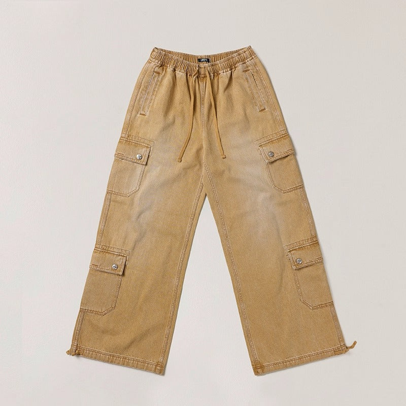 Compass Tower Denim Cargo Pants