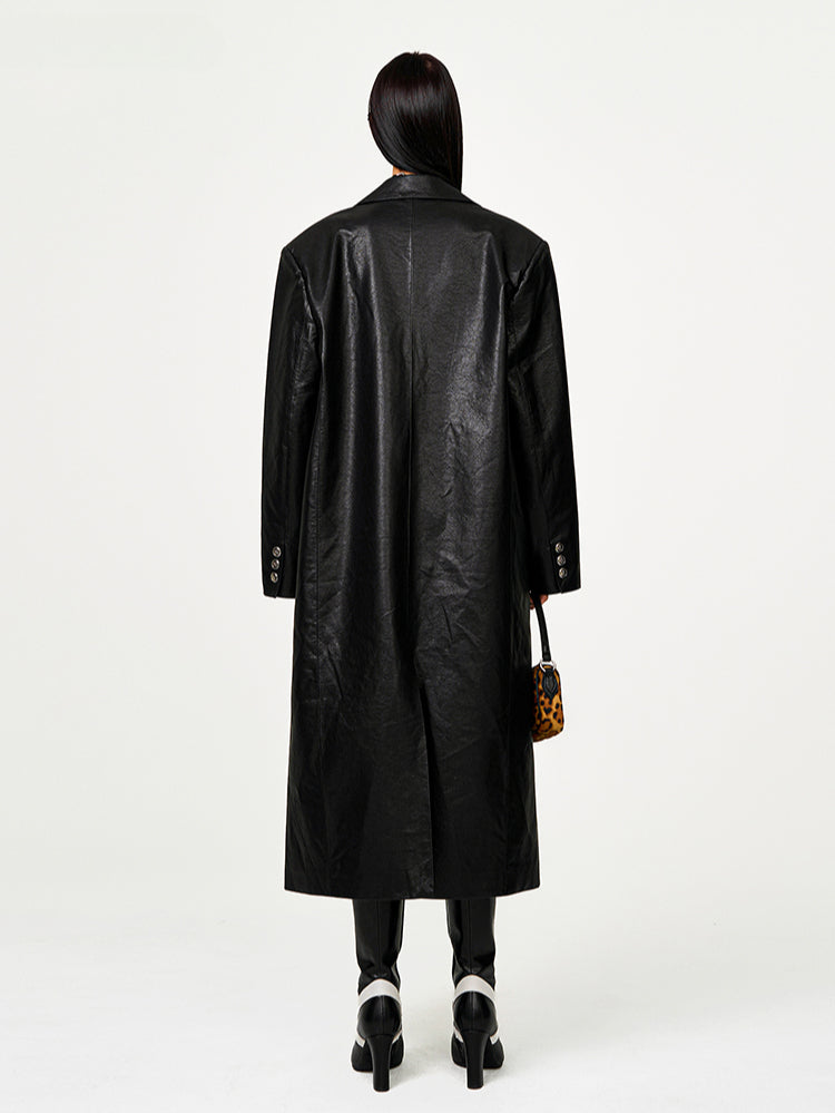 Black Designer Cyber Coat