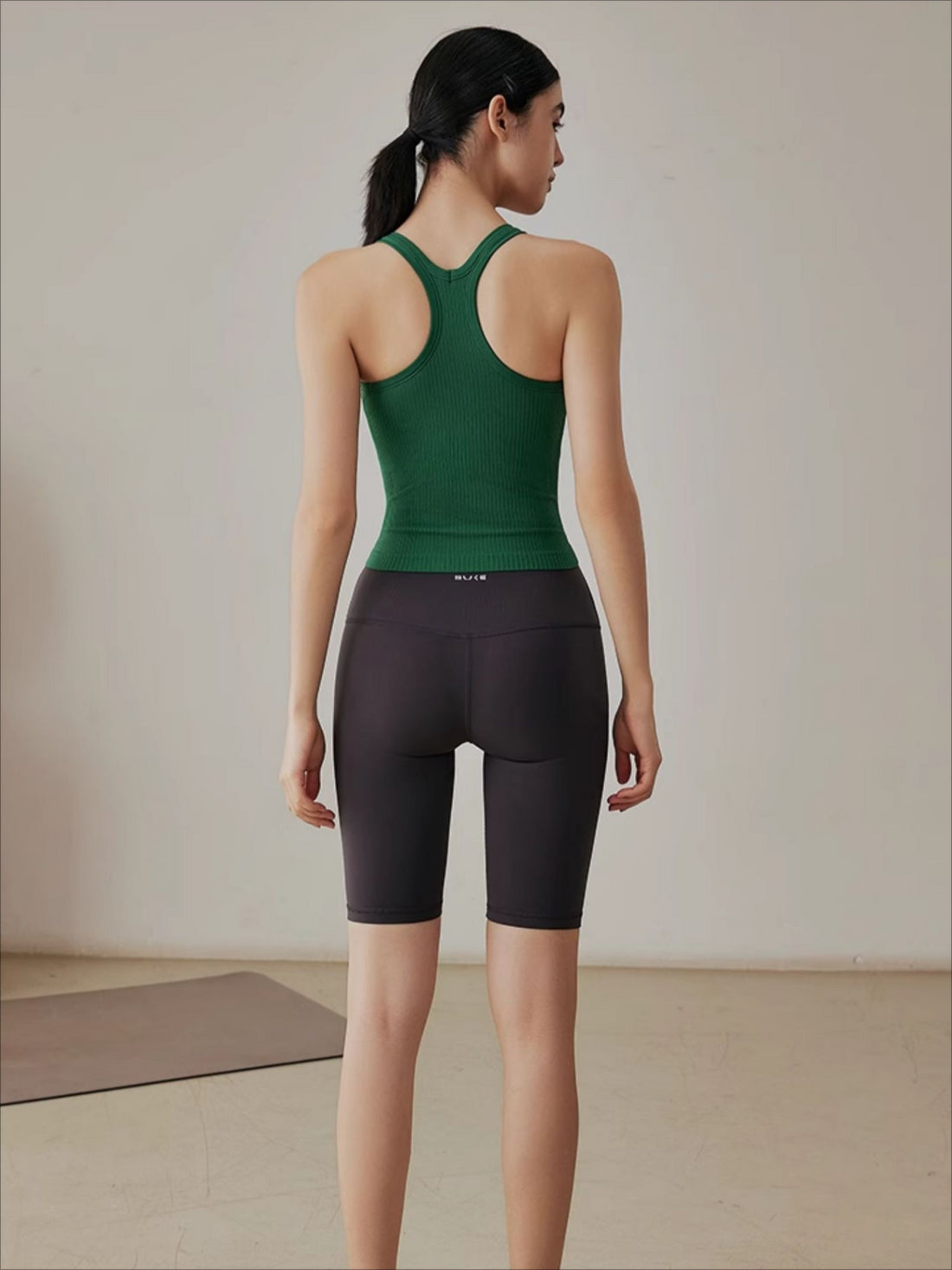 Cross-back Padded Sports Tank Top