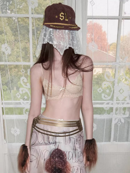 Ruffle Soft-Wire Push-Up Corset