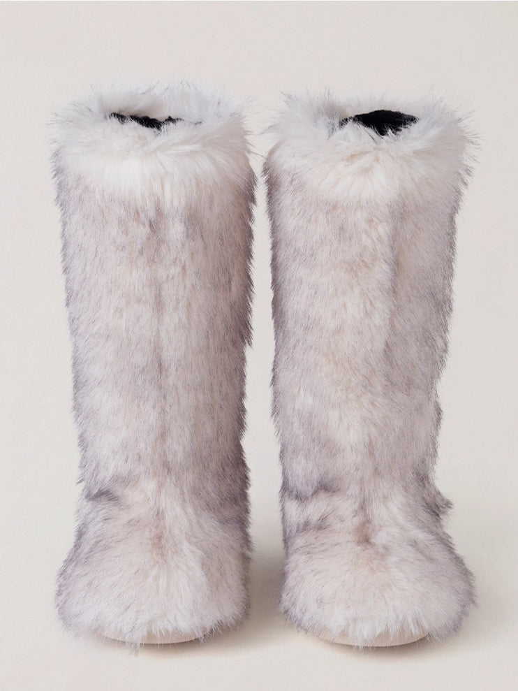 Desert Cross Shearling Hunter Boots