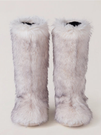 Desert Cross Shearling Hunter Boots