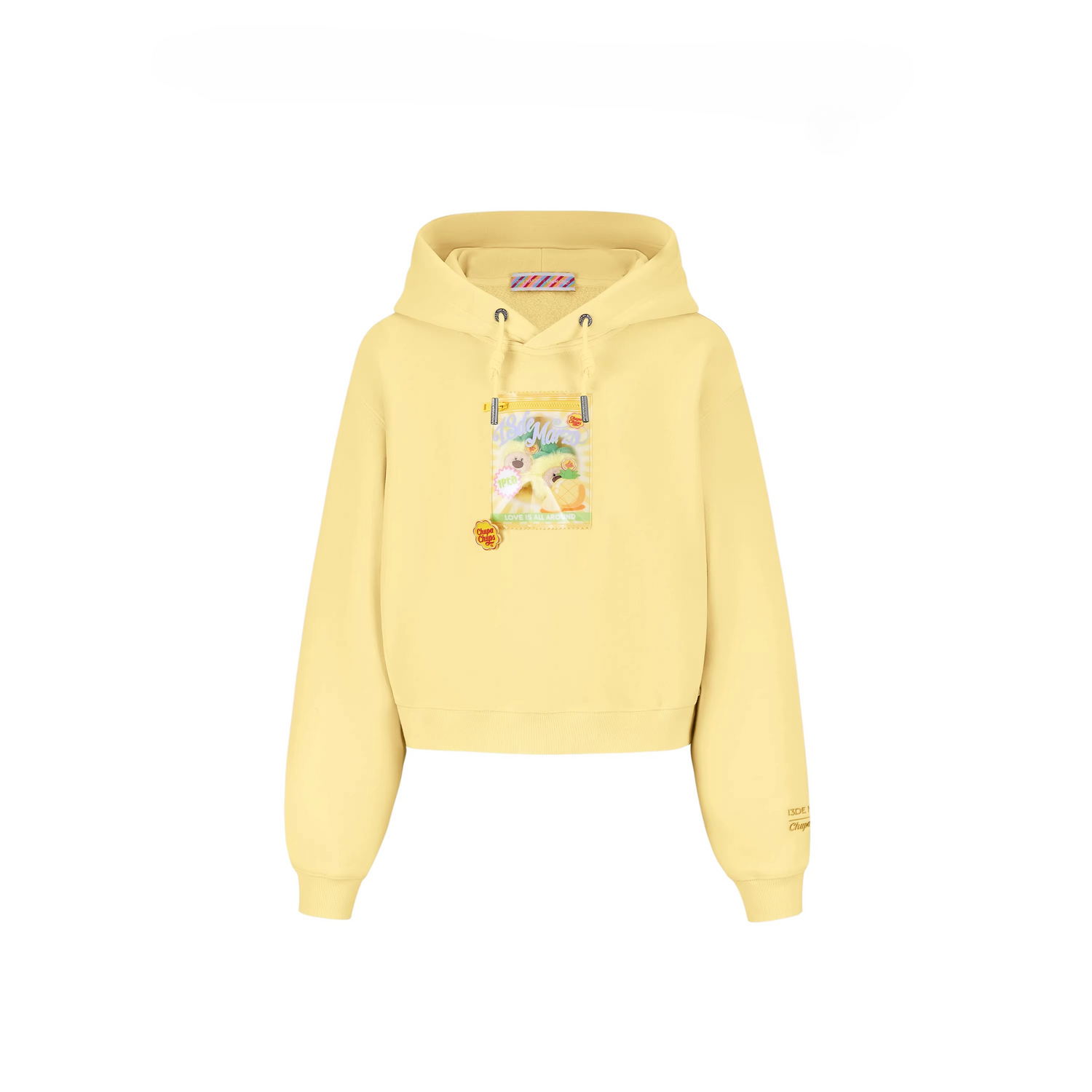 Lollipop Wrapper Cropped Hoodie
