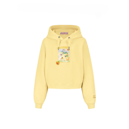 Lollipop Wrapper Cropped Hoodie
