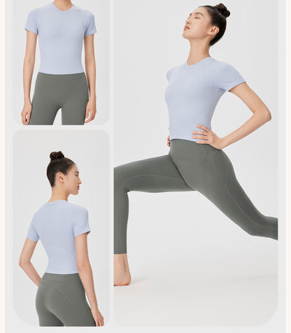 Fitted Quick-drying Breathable Yoga Top