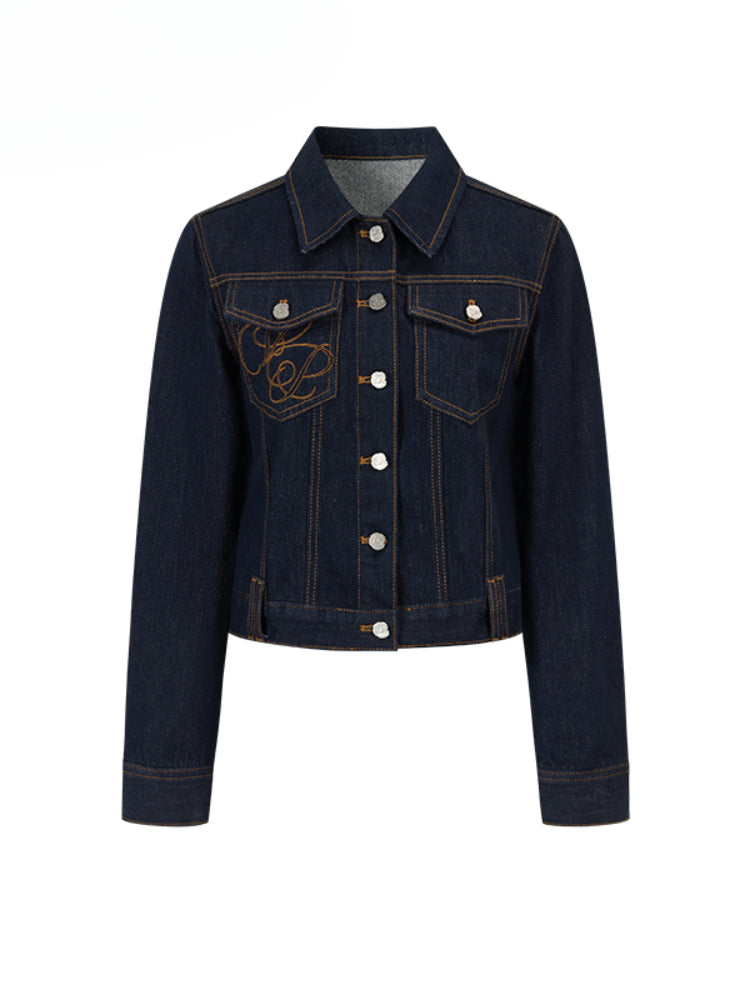 Denim Original Color Loose Fit Denim Jacket - CHINASQUAD