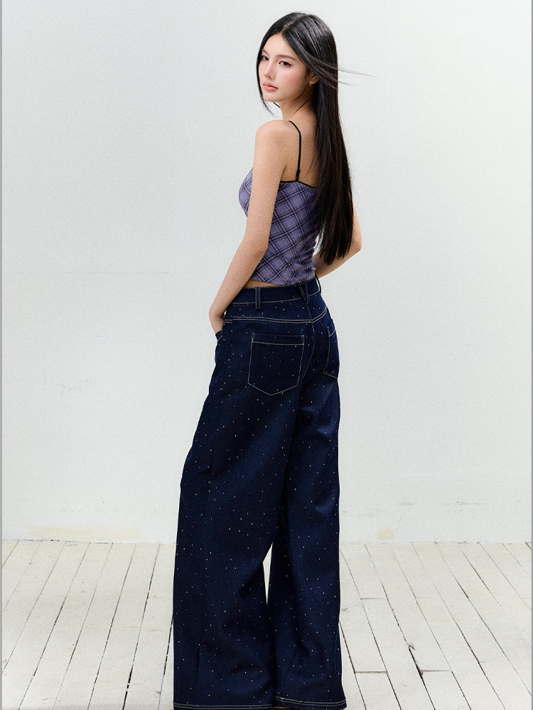 Color-Blocked Strap Bow-Knot Sling Vest - CHINASQUAD