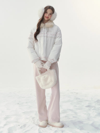 Original Pink Reversible Down Jacket