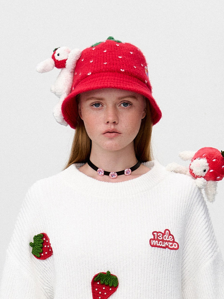 Fruit Doll Knitted Hat