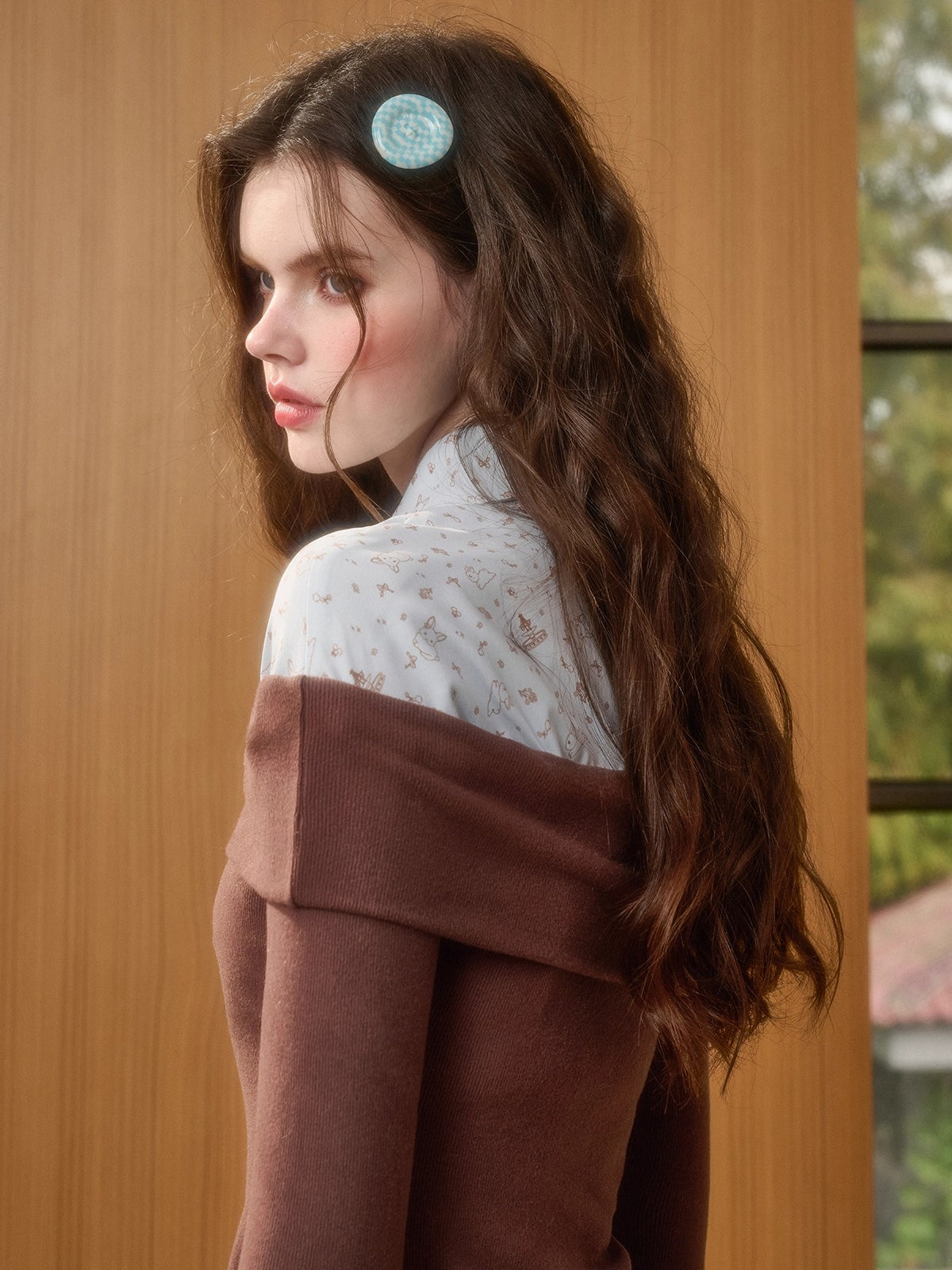 Tundra Bunny Original Printed Two-Piece Set