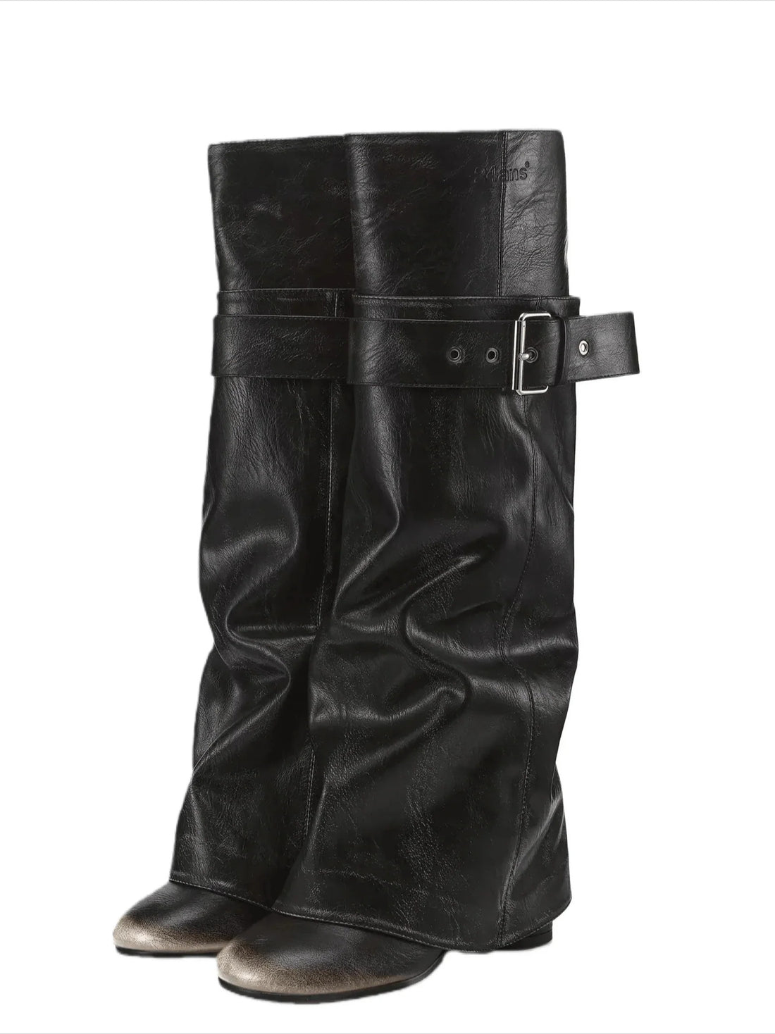 Detachable Leg Convertible Slouch-to-Straight Boots