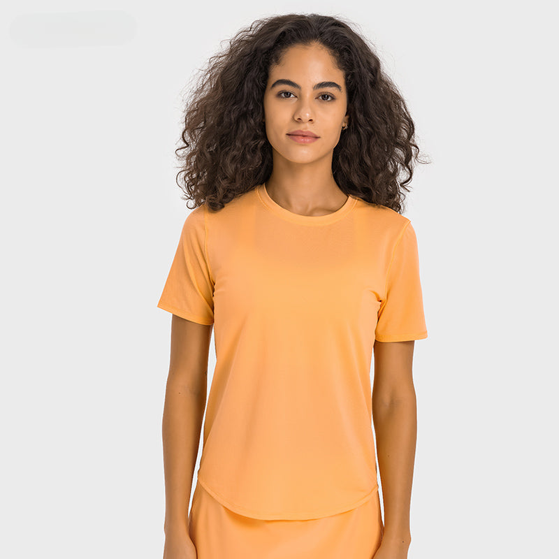 Round-neck Quick-drying Sunscreen Short Sleeve