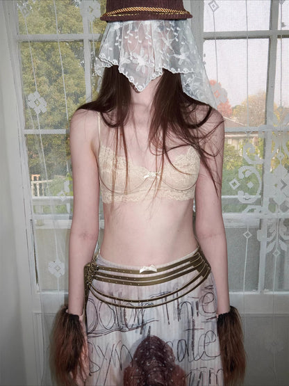 Ruffle Soft-Wire Push-Up Corset