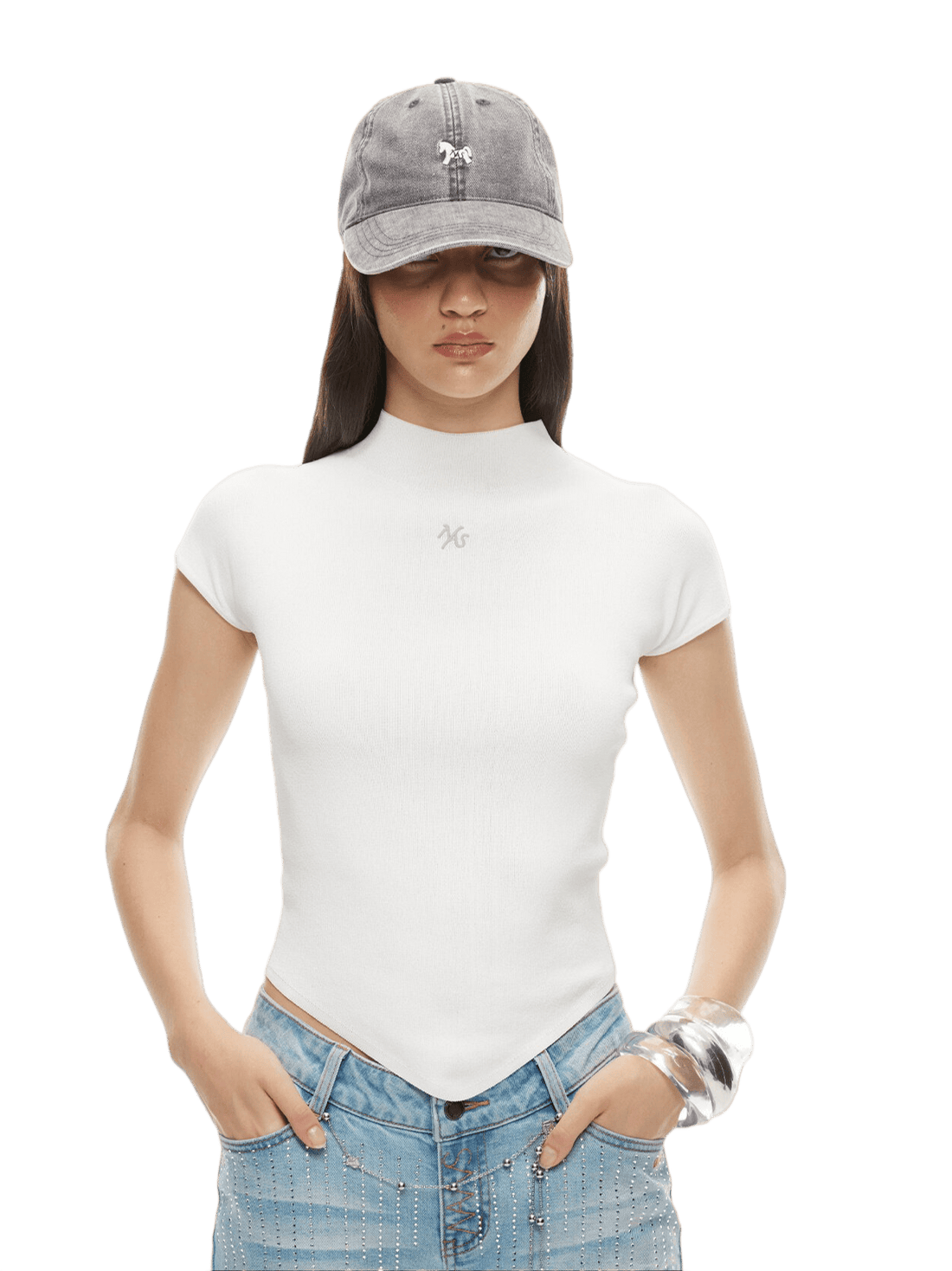 Arrow Polo Mock-Neck Cooling Tee