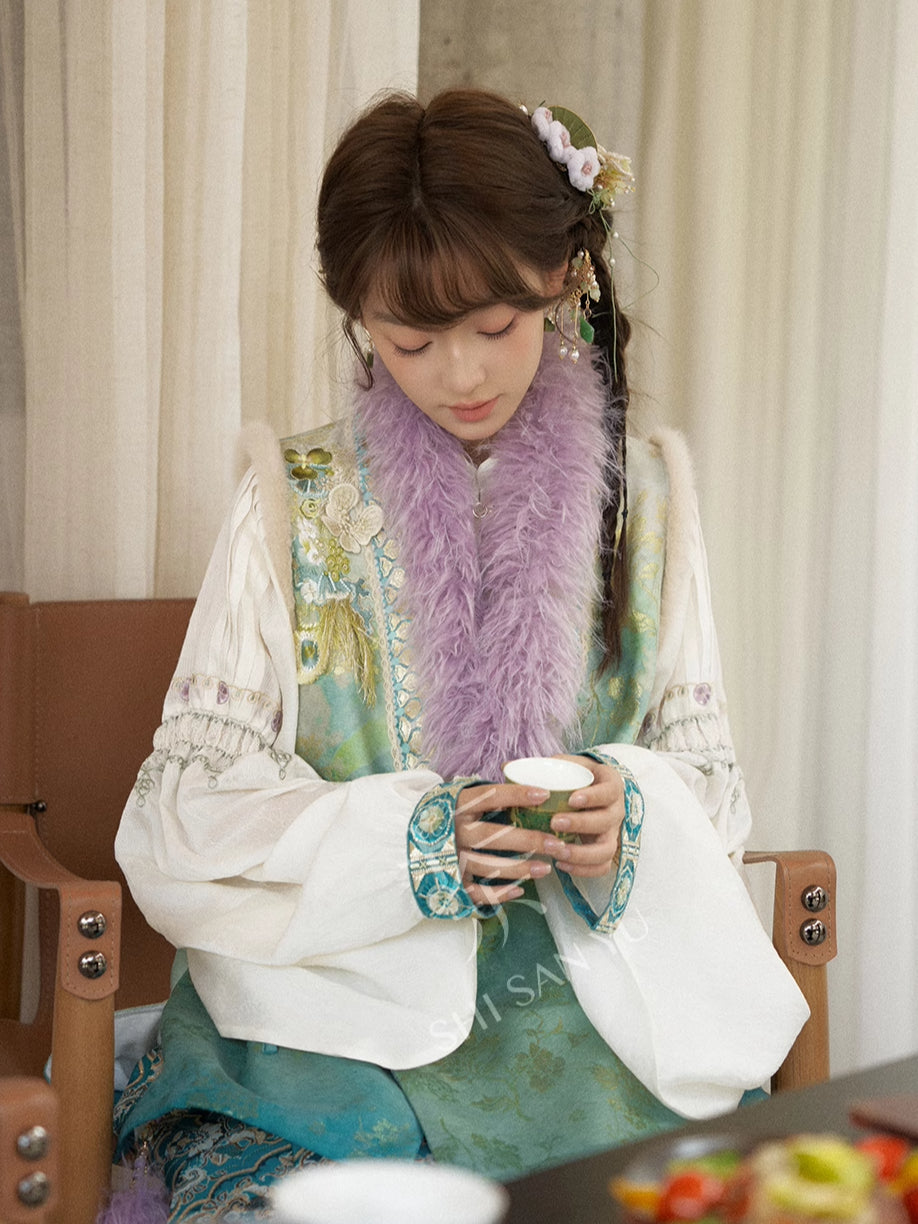 TWILIGHT BROCADE MING DYNASTY HANFU