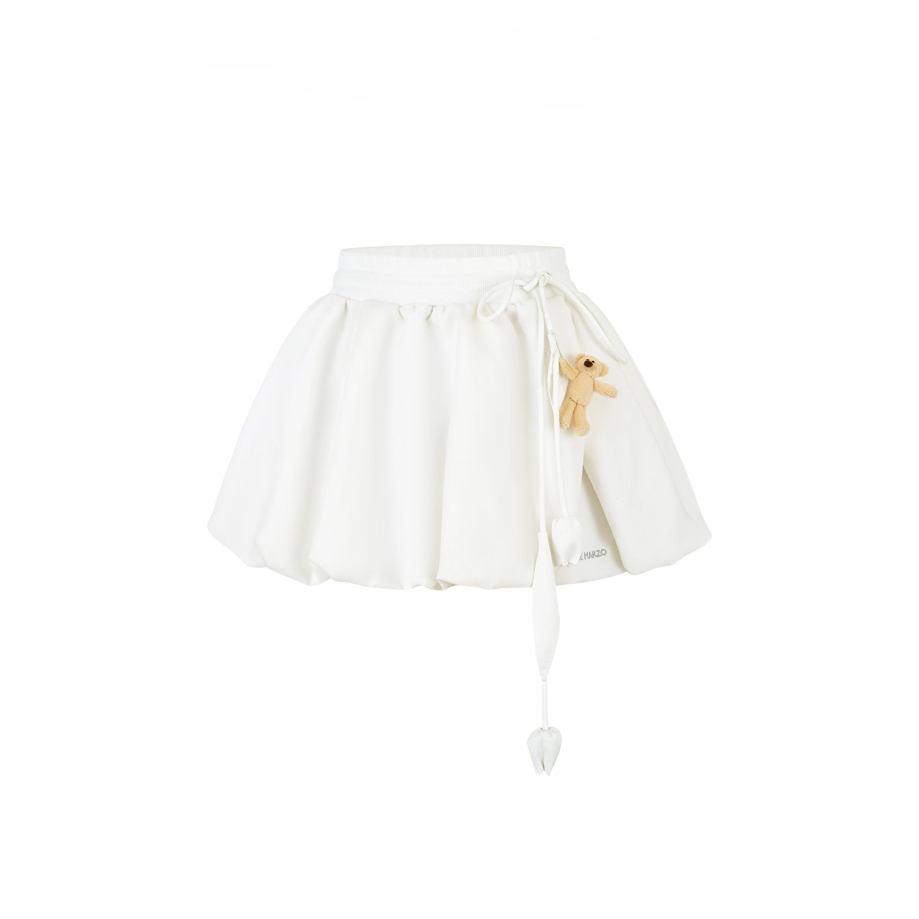 Mini Bear Tulip Tie-Waist Skirt