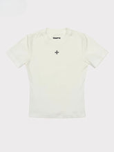 Waist-Cinching Embroidered Round-Neck T-Shirt - CHINASQUAD