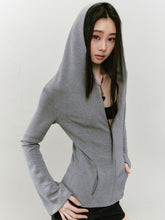 Flared Sleeve Waist-cinched Hooded Jacket - CHINASQUAD
