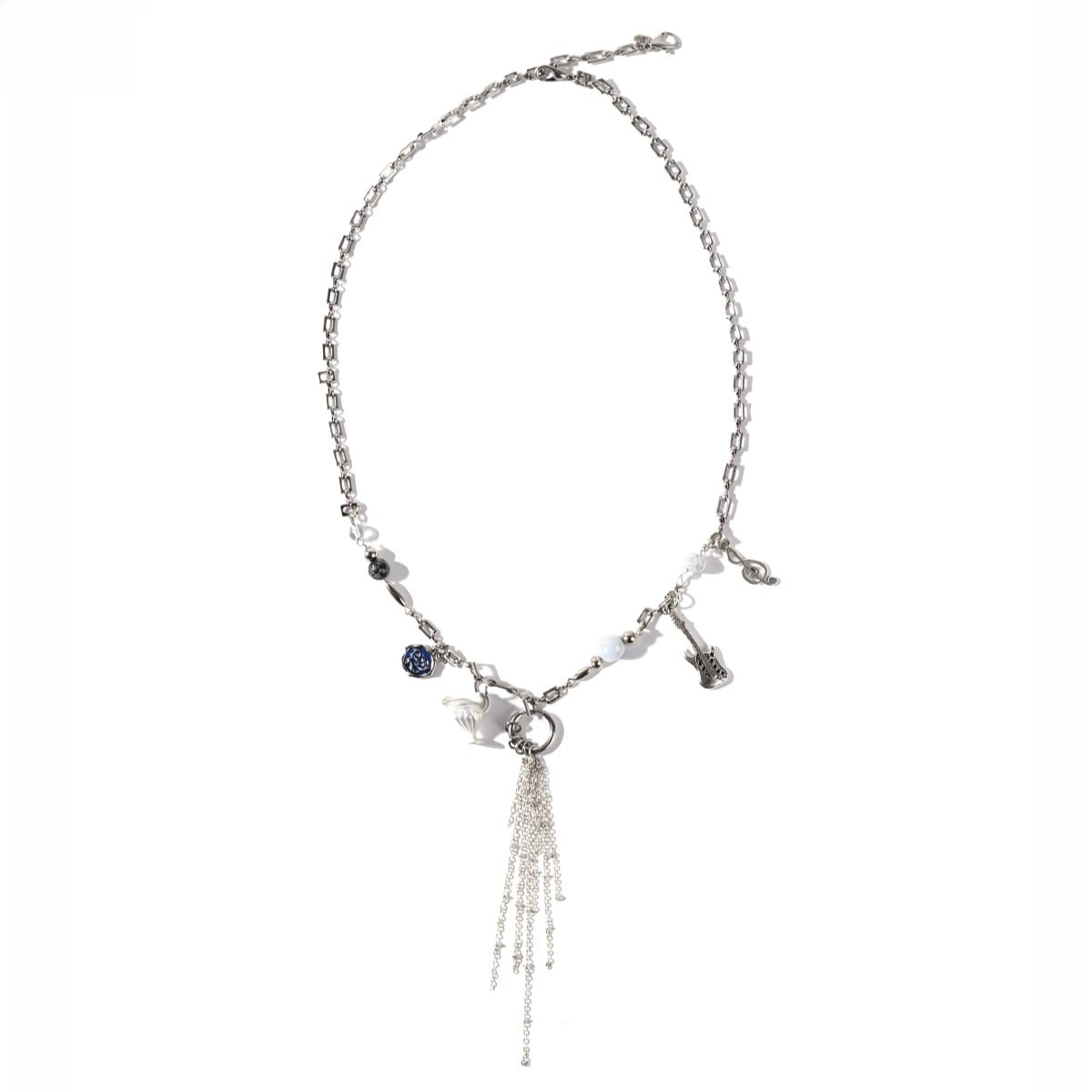 Watch Pin Choker Necklace