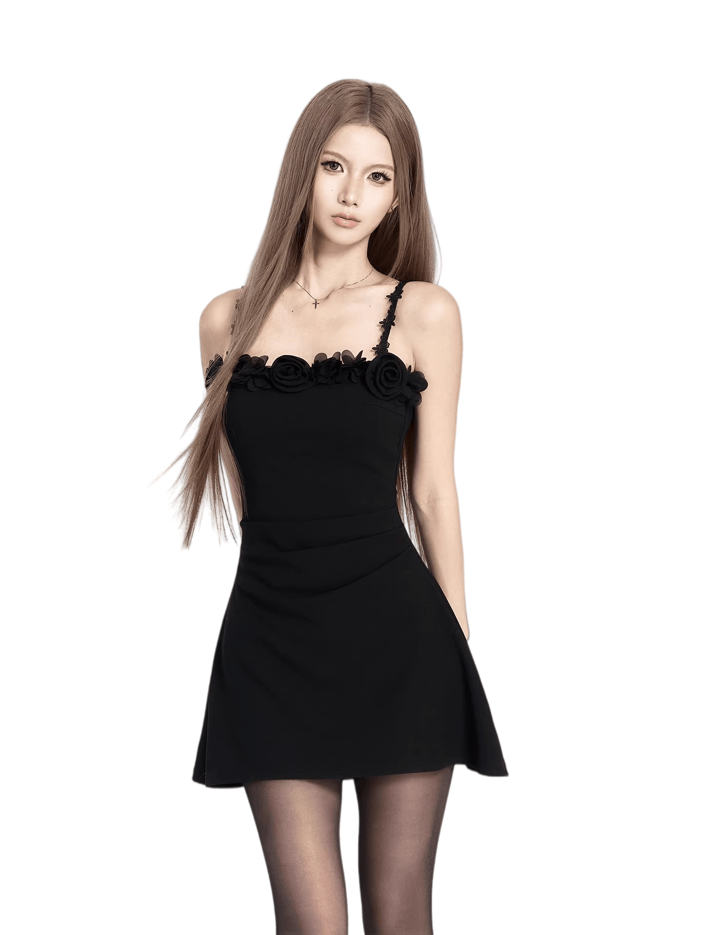 French Hepburn Little Black Dress