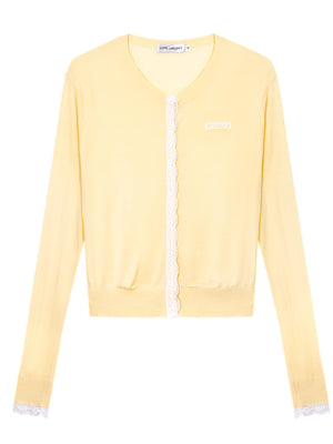 Yellow Cardigan / S