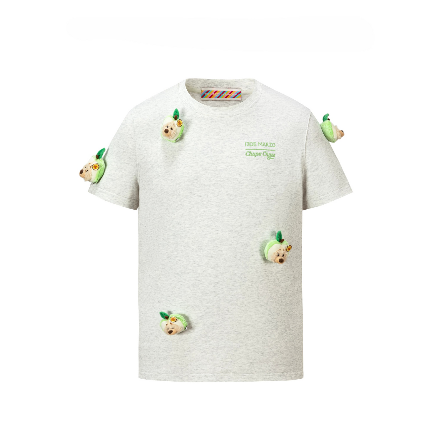 Crystal Bear Embellished T-shirt