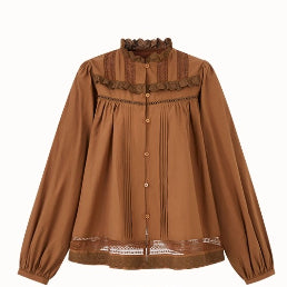 Cosagach Little World Cotton Shirt &amp; Skirt Set
