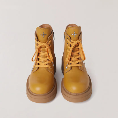 Nomad Leather Biker Boots