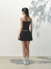 Fake Three-piece Lace Shell Logo Camisole T-shirt - CHINASQUAD