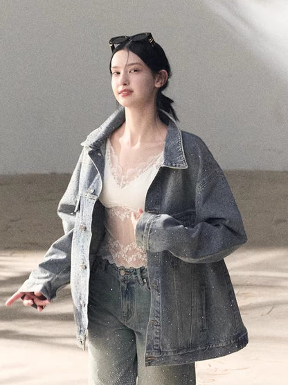 French Satin Lace Backless Camisole