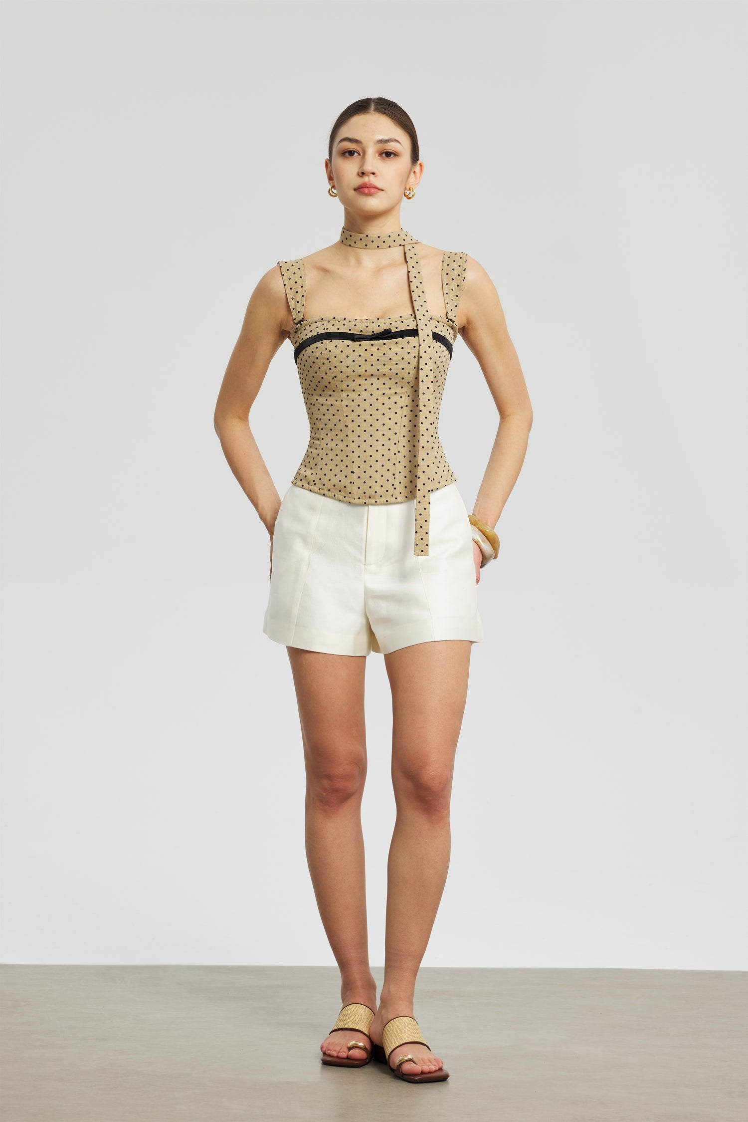 Corset Bow Bustier Top