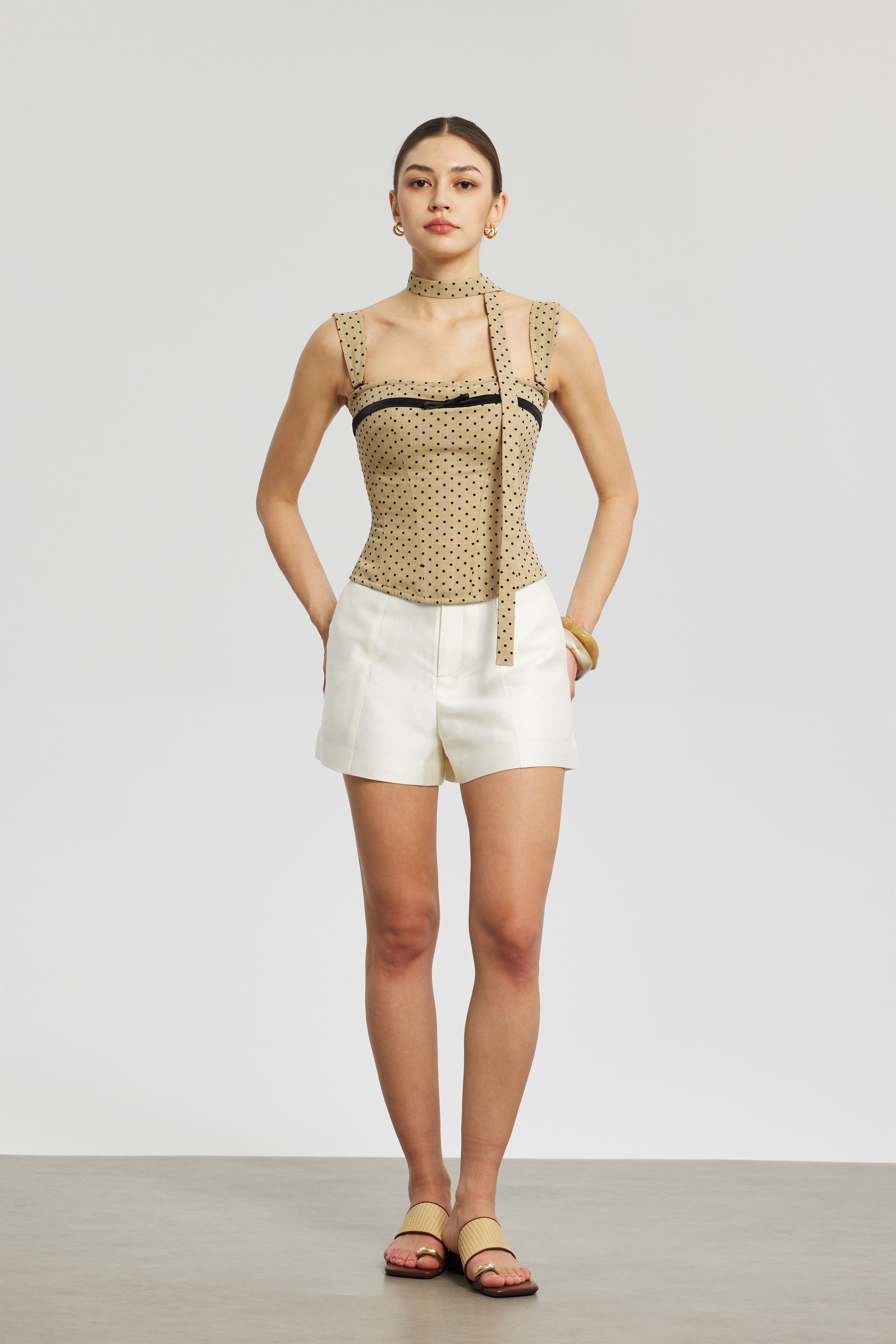 Corset Bow Bustier Top