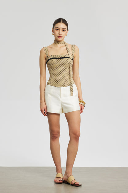 Corset Bow Bustier Top