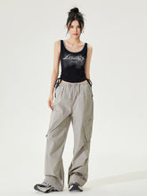Pleated Low-rise Cargo Pants - CHINASQUAD