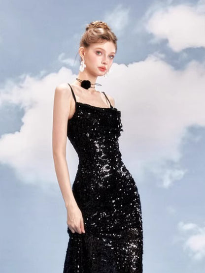 Shimmer Siren Sequin Bodycon Mermaid Dress