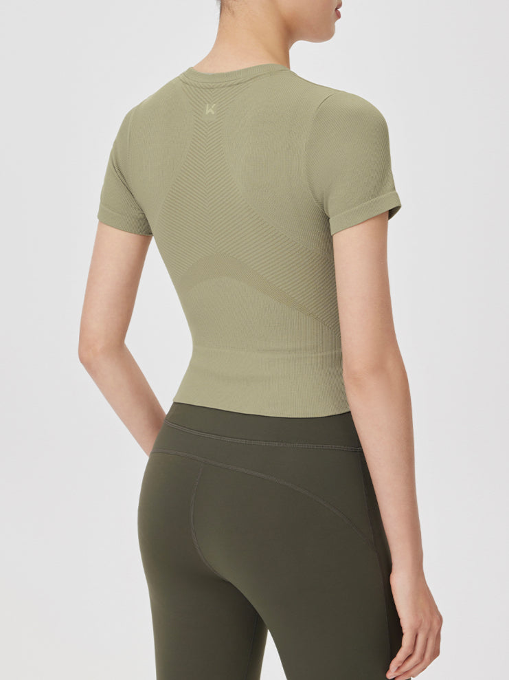 Fitted Quick-drying Breathable Yoga Top