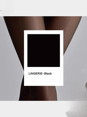 Black / Seamless Deep Crotch-M