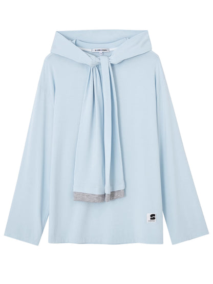 Lazy Style Layered Sun Protection Top