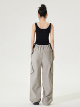 Color-block Tie-up Fitted Tank Top - CHINASQUAD