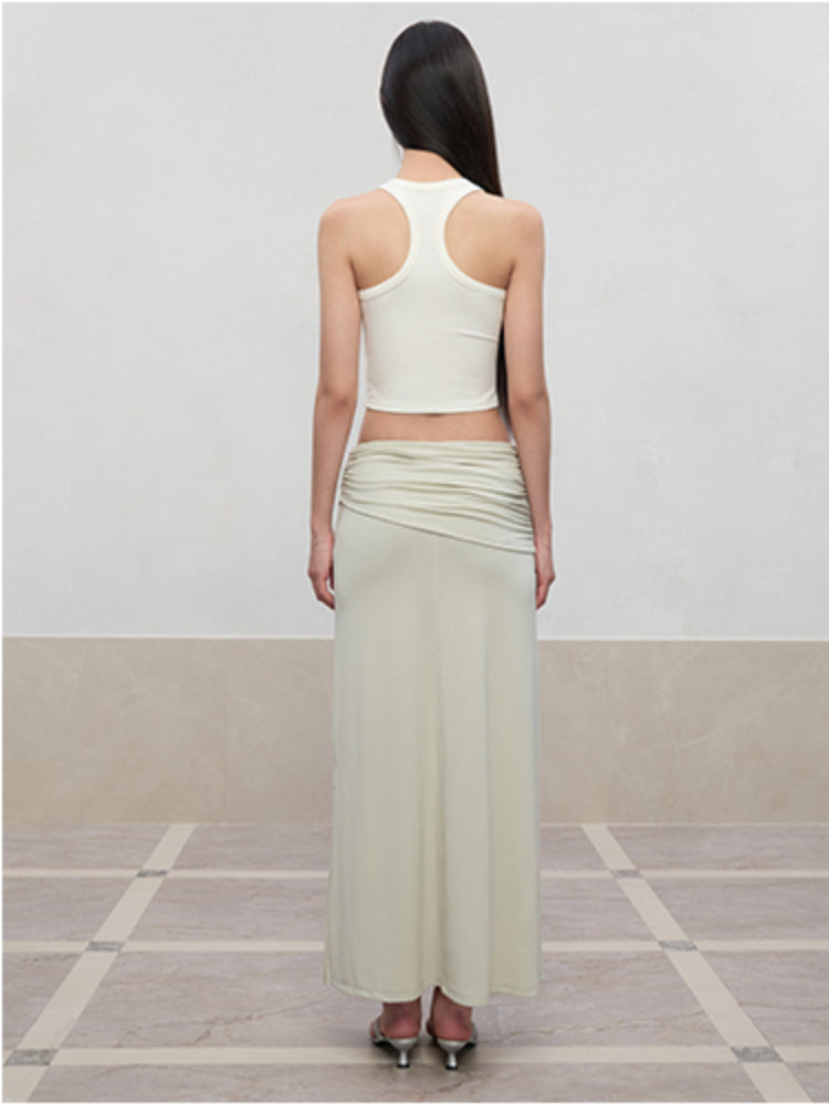 High Elastic Sleeveless I-Back Vest