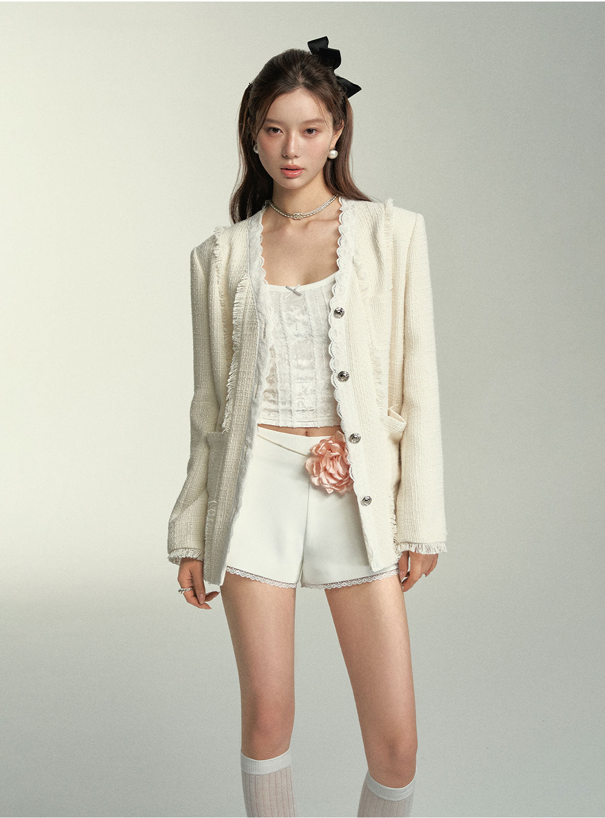 White Tassel Jacket - CHINASQUAD