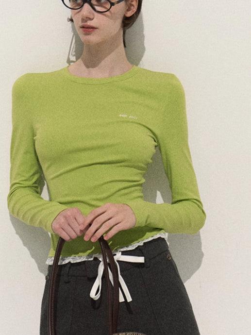 Lace-Soft Antibacterial Slim-Fit T-Shirt