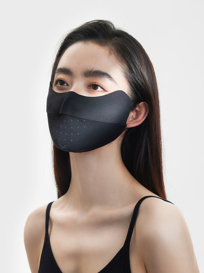 (Zero Feeling Edition) Ice Silk Breathable UV Protection Sunscreen Face Mask