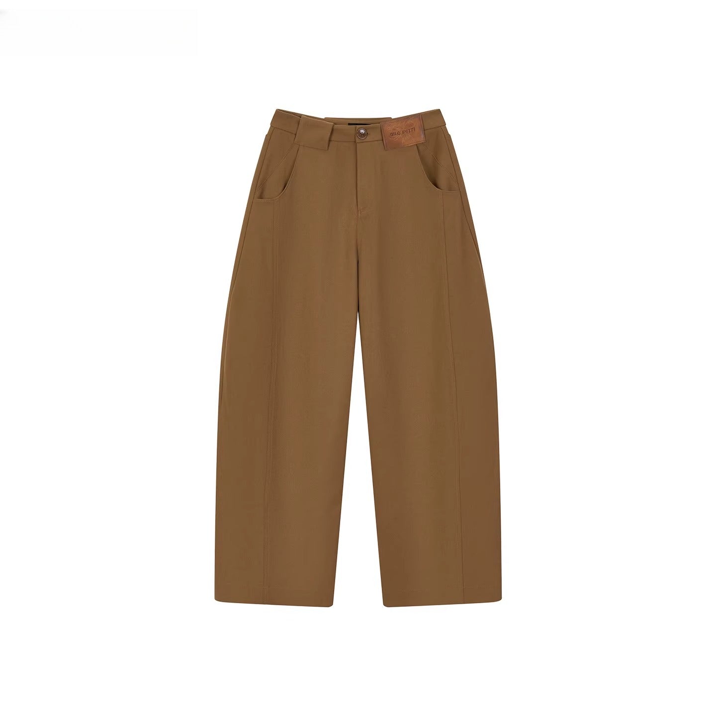 Relaxed-Fit Curved Blade Pants