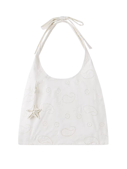 Vintage Star Canvas Tote Bag