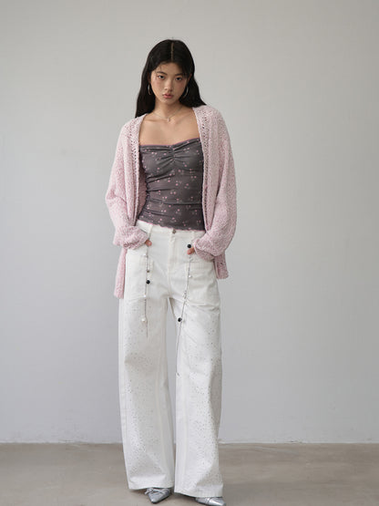 Loose Ripped Cardigan - CHINASQUAD