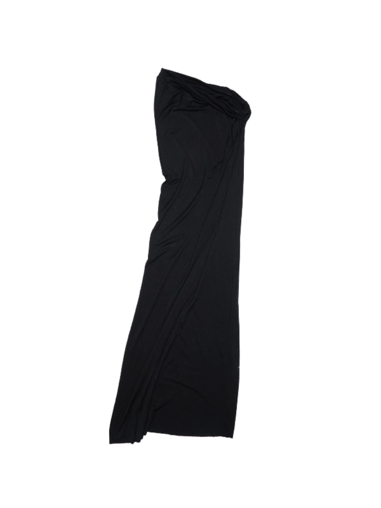 Large Round-Neck Knot Acetate Tank Top &amp; Skirt Set