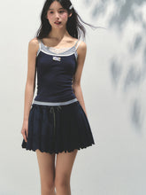 Fake Three-piece Lace Shell Logo Camisole T-shirt - CHINASQUAD