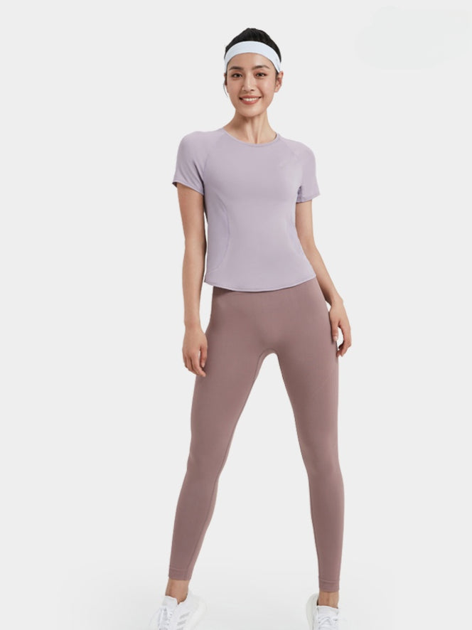 High-Waisted Compression Fitness Leggings