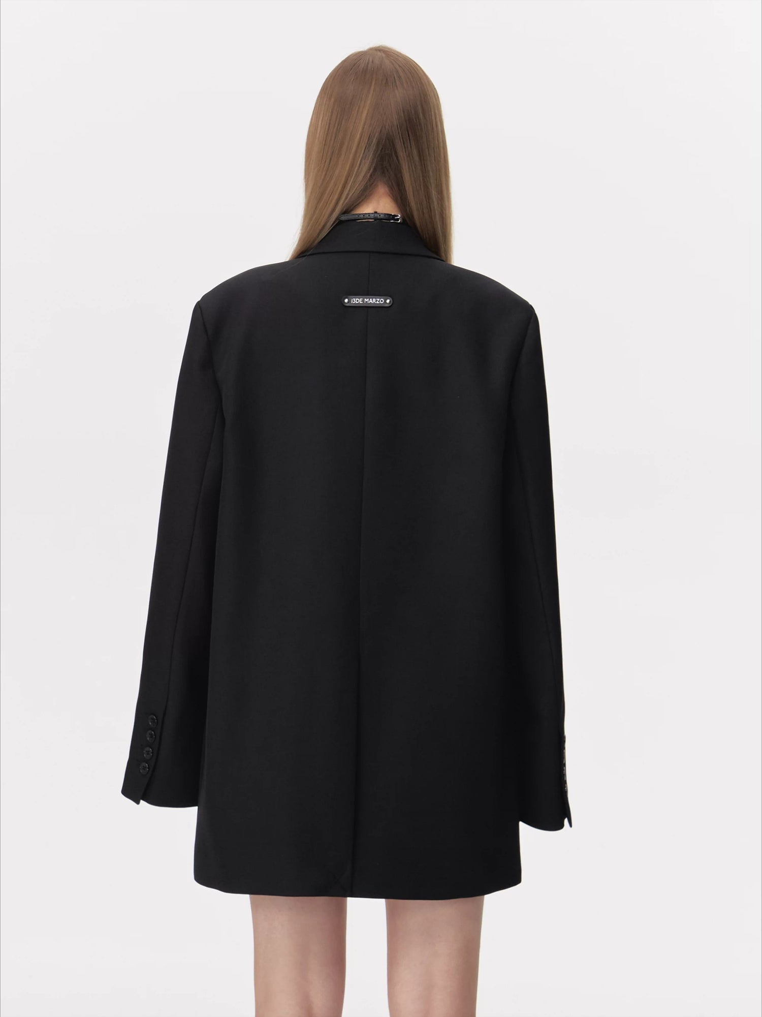 Plush Toy-Detail Relaxed-Fit Blazer